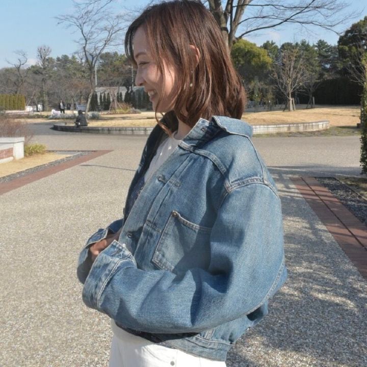 【HYKE】のデニムジャケット