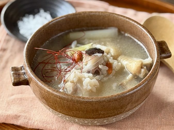 サムゲタン風スープ