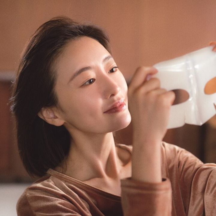 松本まりかさん夜スキンケア