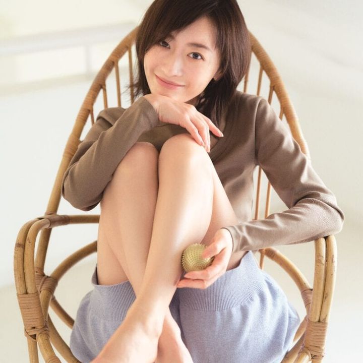 松本まりかさんボディケア