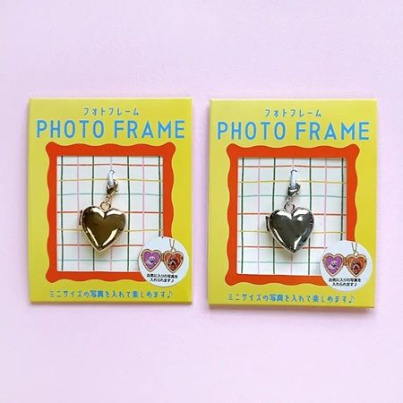 写真を入れて楽しむアクセサリー「フォトフレームシリーズ」が登場！自分の好きを持ち歩こう