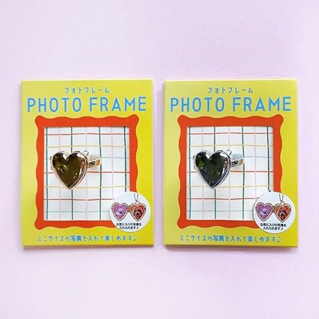 写真を入れて楽しむアクセサリー「フォトフレームシリーズ」が登場！自分の好きを持ち歩こう