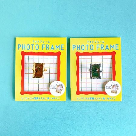 写真を入れて楽しむアクセサリー「フォトフレームシリーズ」が登場！自分の好きを持ち歩こう