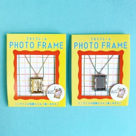 写真を入れて楽しむアクセサリー「フォトフレームシリーズ」が登場！自分の好きを持ち歩こう