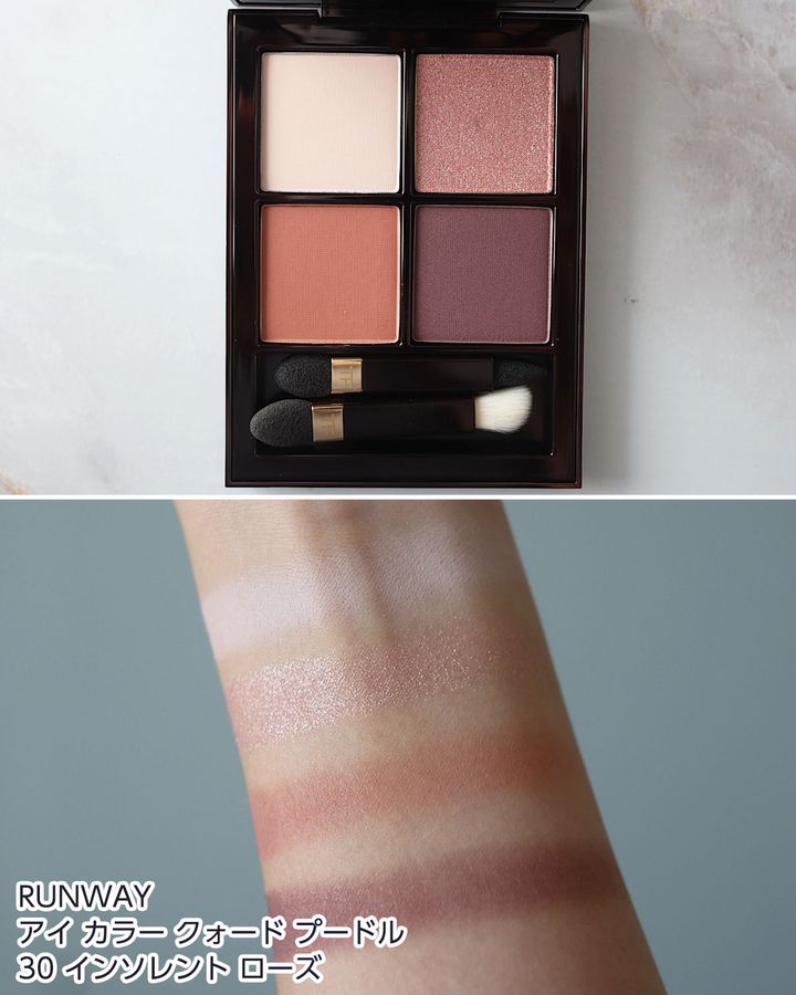 RUNWAY アイ カラー クォード プードル 30 インソレント ローズ
