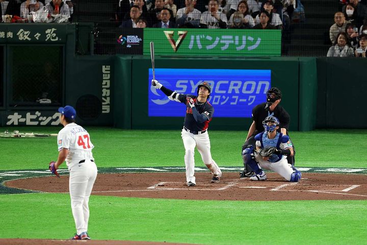 WBC2026初戦でいきなり満塁ホームランを放った大谷翔平（C）Getty Images