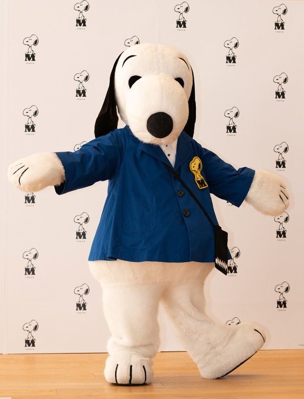 「ふかふかミュージアム」オープン初日には、スヌーピーのスペシャルグリーティングを3回実施