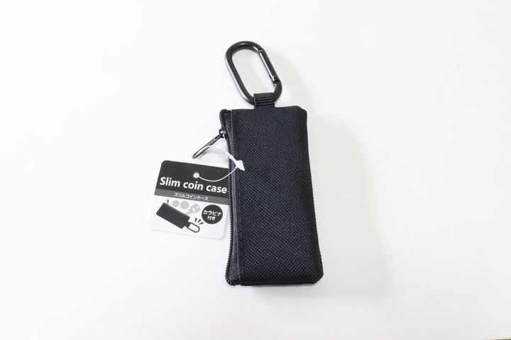 スリムコインケース オーバルカラビナ付き パッケージ