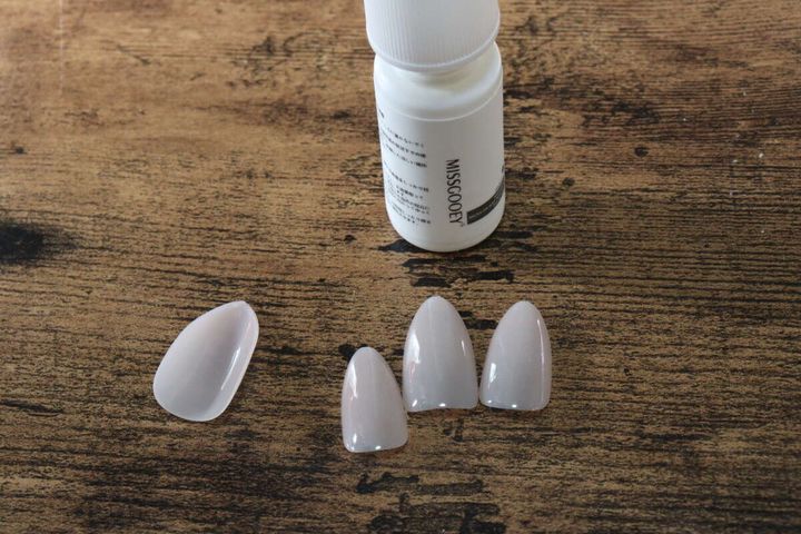 ネイルチップ（MN-5、12枚） 使用方法