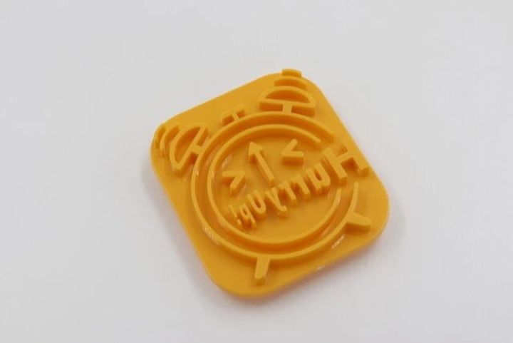 ダイソー トーストデコスタンプ ハリーアップ