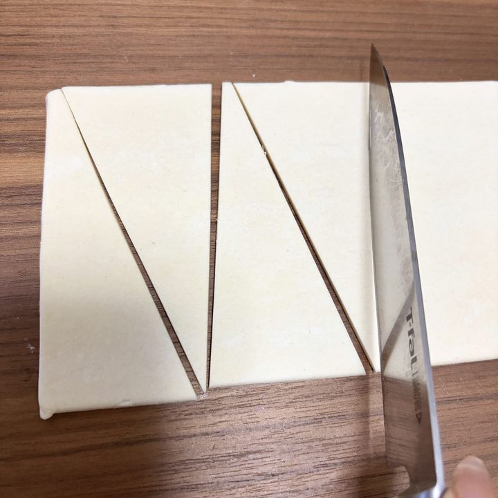 カットしたパイシート