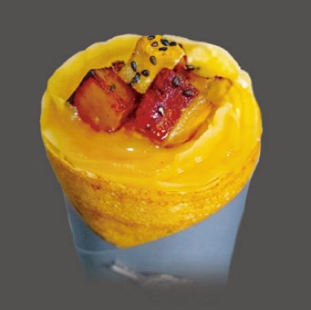 【大阪府大阪市】「浅草茶屋たばねのし 大阪心斎橋店」に春限定のクレープ＆ラテ登場。桜×掛川抹茶！