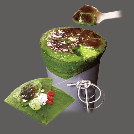 【大阪府大阪市】「浅草茶屋たばねのし 大阪心斎橋店」に春限定のクレープ＆ラテ登場。桜×掛川抹茶！