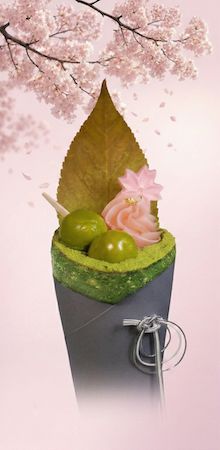 【大阪府大阪市】「浅草茶屋たばねのし 大阪心斎橋店」に春限定のクレープ＆ラテ登場。桜×掛川抹茶！