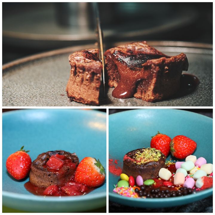 ストロベリースイーツビュッフェ コンラッド大阪 フォンダンショコラ