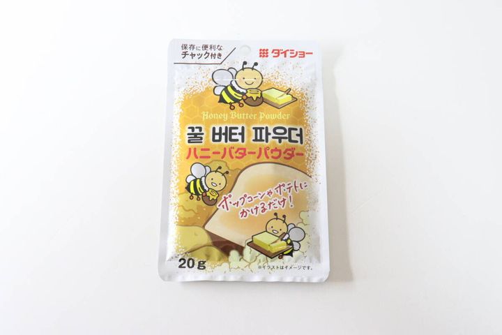 ダイソー ハニーバターパウダー パッケージ