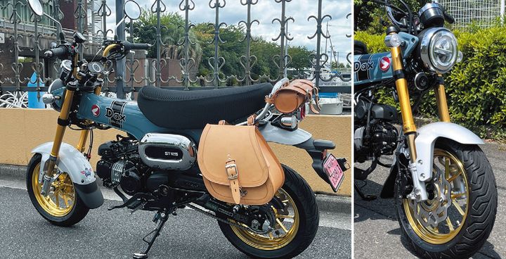 【DAX125カスタム】表紙を飾った兄弟車たちが集結！個性が爆発する3台のダックス125オーナーズマシン