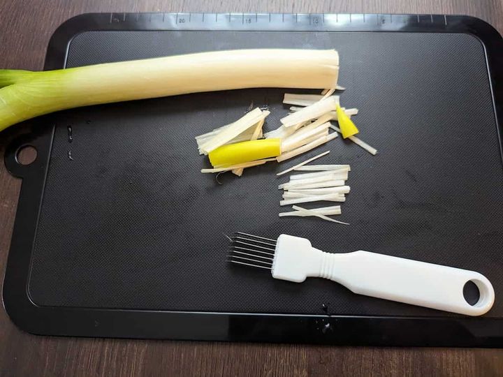 ダイソー ネギカッター 使用例