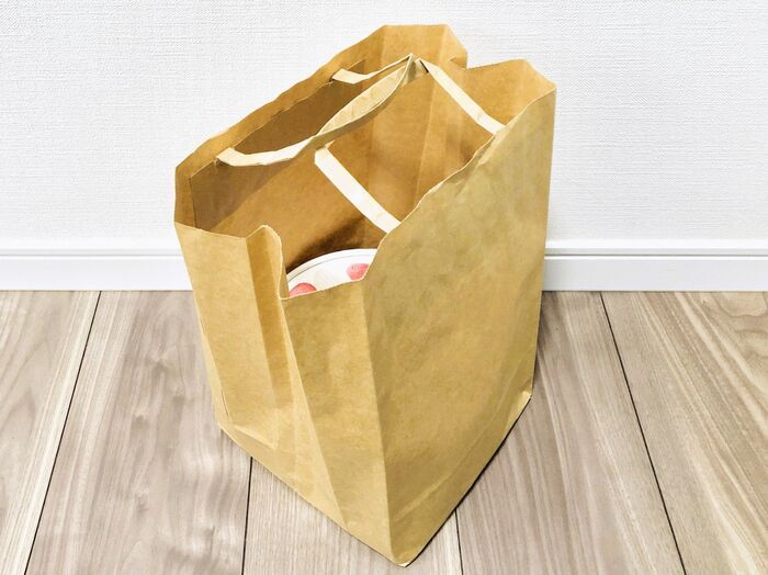 「紙袋のマチが足りない…」→