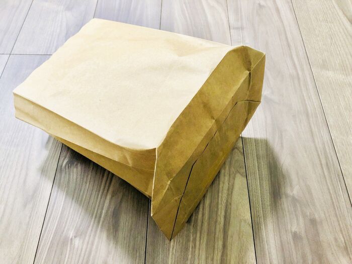 「紙袋のマチが足りない…」→