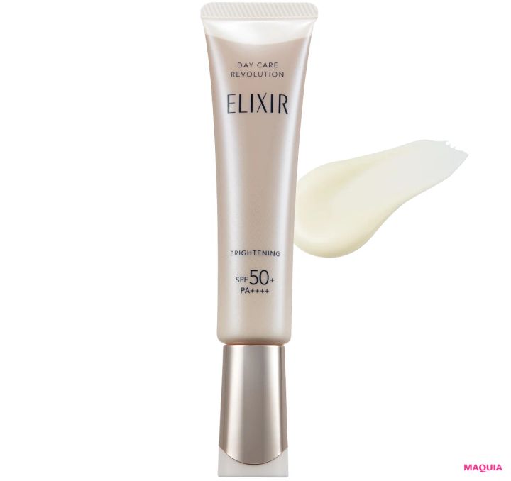 美容家 大野真理子さんおすすめのシミ対策コスメ エリクシール デーケアレボリューション ブライトニング + ba