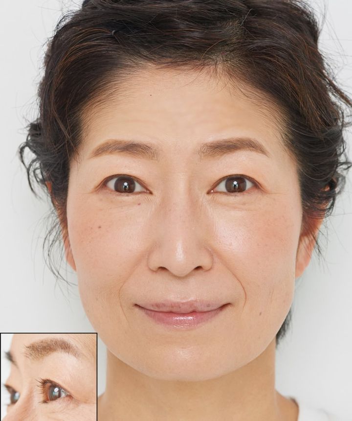 まつげメイクなしのメイク