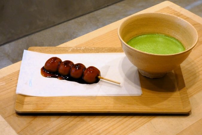 田頭茶舗＆ゆい庵 福岡赤坂店 抹茶セット