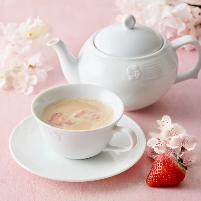 アフタヌーンティー・ティールーム さくらと苺のミルクティー