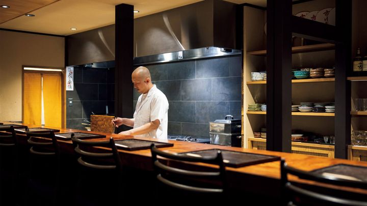 京都〈わか杦〉店内