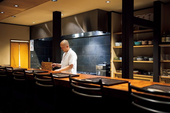 京都〈わか杦〉店内