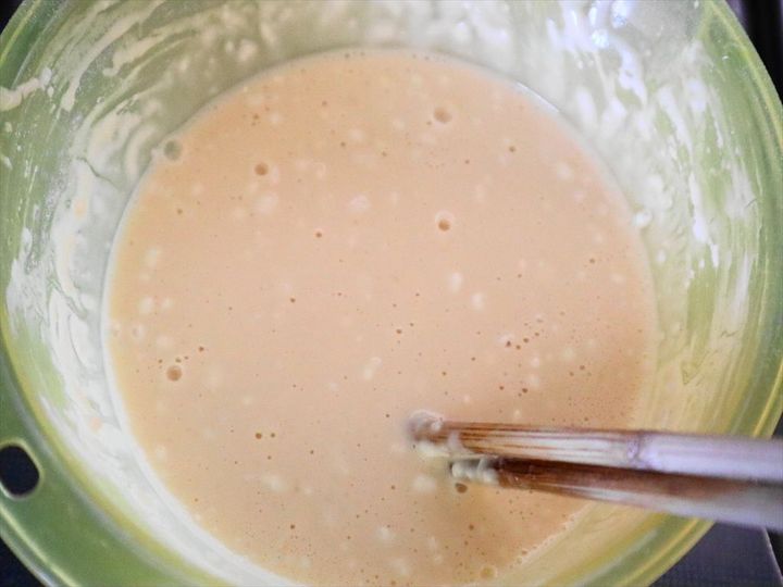 菜の花と干しえびの春色かき揚げ