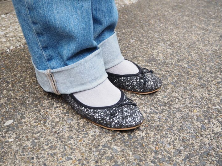 ファルファーレのバレエシューズ