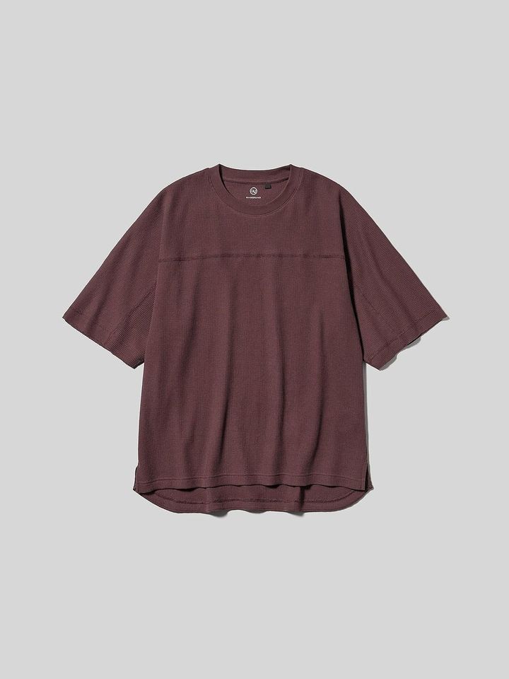 GUのドライワッフルオーバーサイズT 5分袖 UNDERCOVER