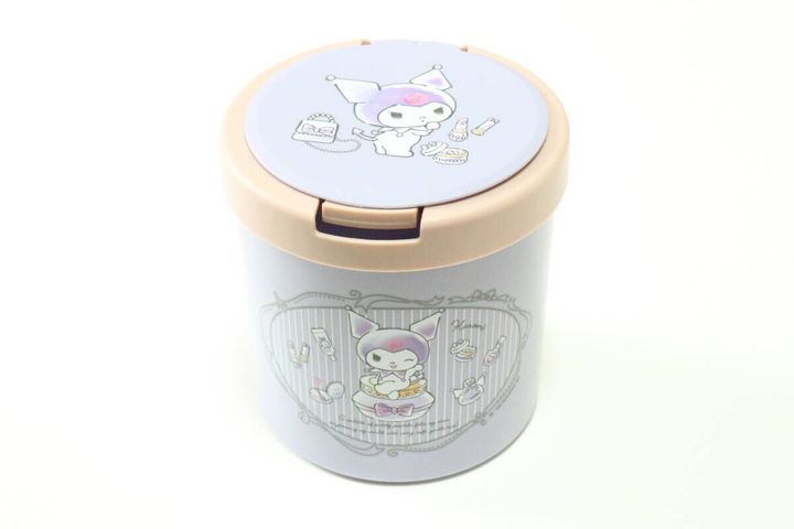 ワンタッチ綿棒ケース Ｋ／U ハッピーライフ デザイン