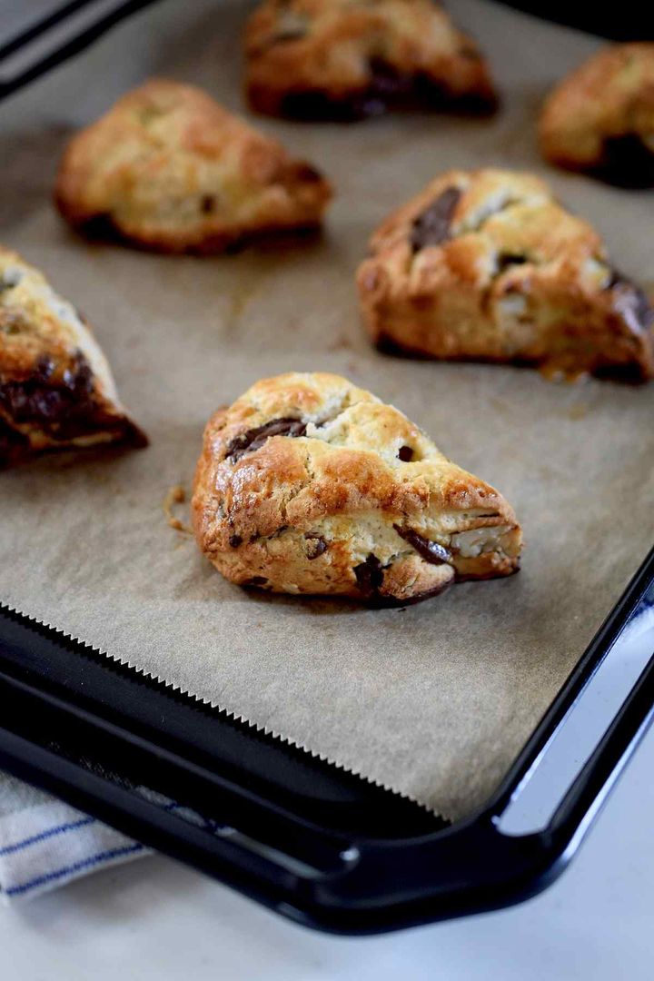 チョコナッツスコーン