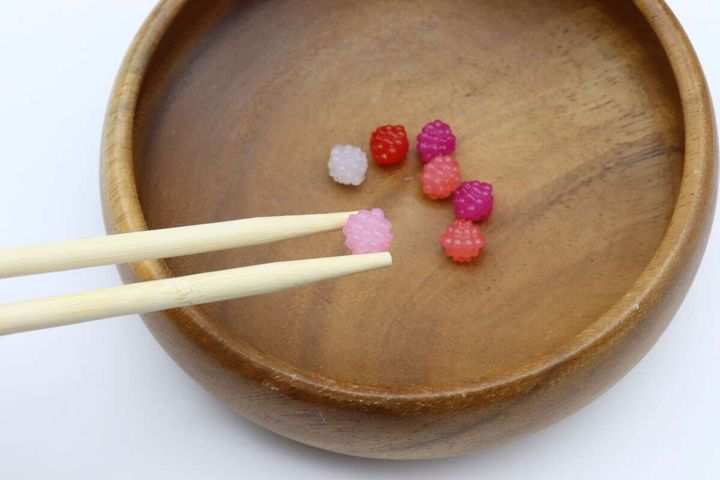 ダイソーつなげて使える竹丸箸掴みやすい