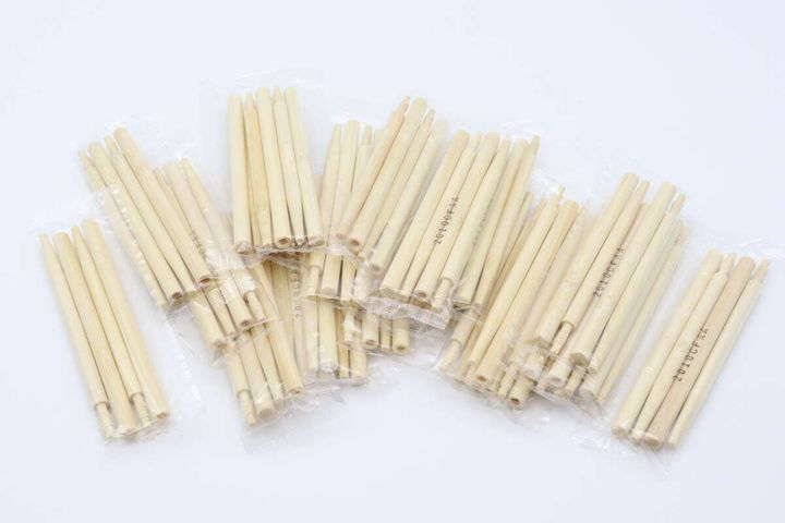 ダイソーつなげて使える竹丸箸110円個包装