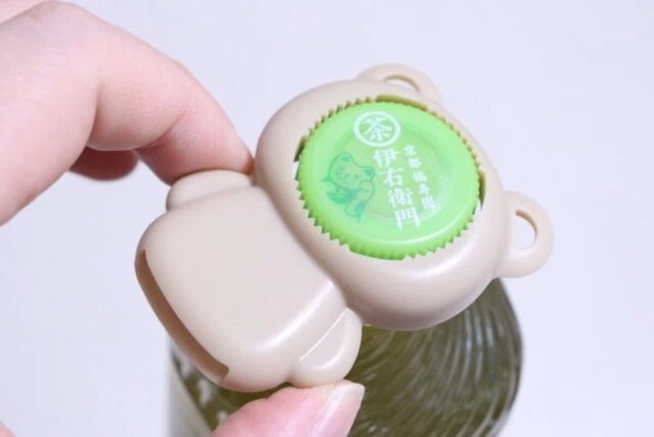 ダイソー ボトル＆プルトップオープナー 使用例 ペットボトル