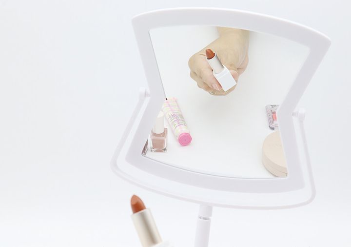 ローソン看板卓上ミラーサイズ