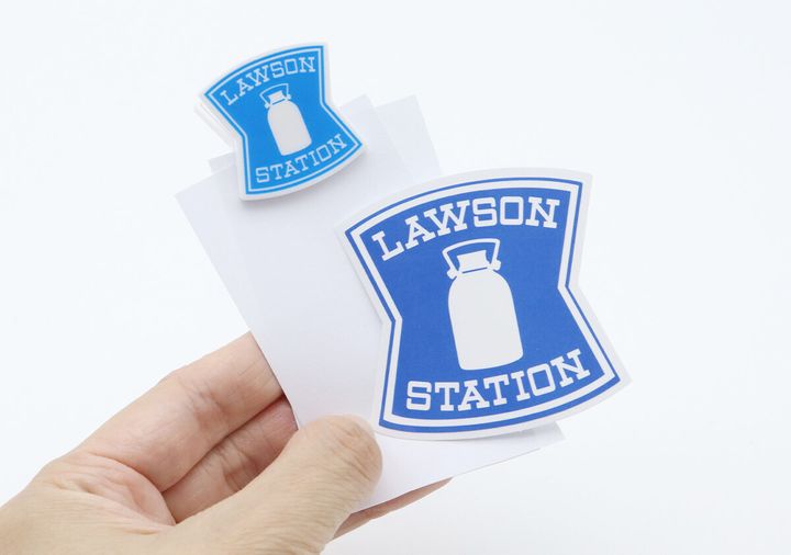ローソン看板ステーショナリーセットクリップステッカー
