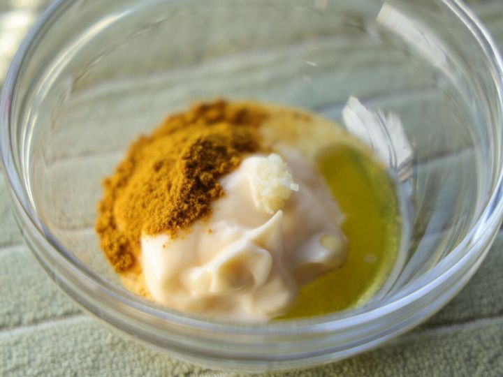 マヨカレーソースを作る