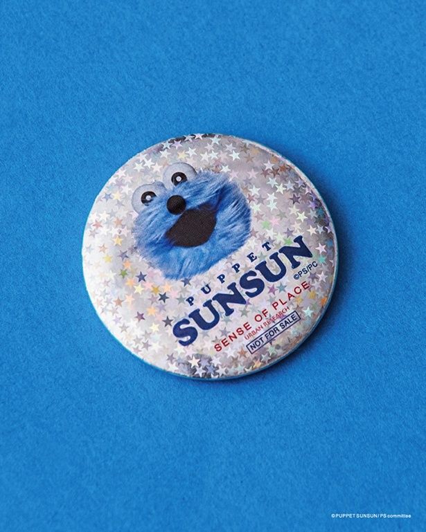 ノベルティの缶バッチ