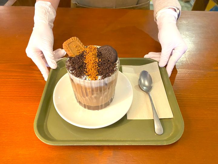 「BAM BI COFFEE 西新宿店」クッキーラテ1