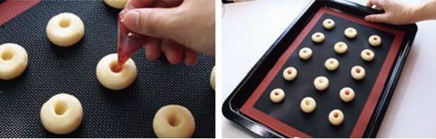 スプーンやコルネでくぼみにジャムを入れる （C）きゅうり／KADOKAWA