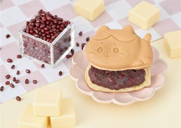 「ちいかわ焼き」あずきバター(ハチワレ) (C)nagano