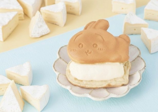 「ちいかわ焼き」チーズ(うさぎ) (C)nagano
