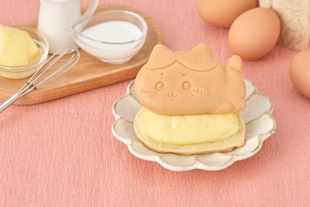 「ちいかわ焼き」クリーム(ハチワレ) (C)nagano