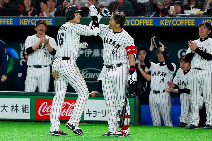 侍ジャパン・大谷翔平と鈴木誠也（C）Getty Images