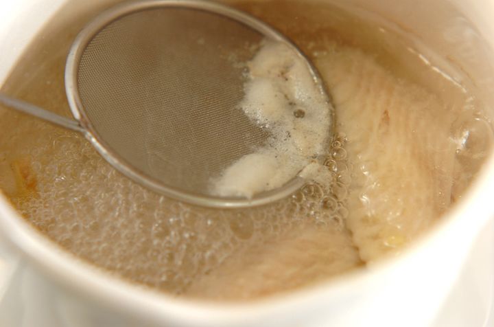 サムゲタン風鶏粥の作り方1