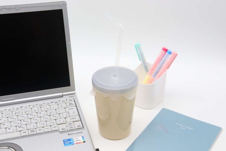 ダイソーのシリコーンカップカバーの使用例